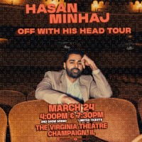 HASAN MINHAJ: OFF WITH HIS HEAD TOUR